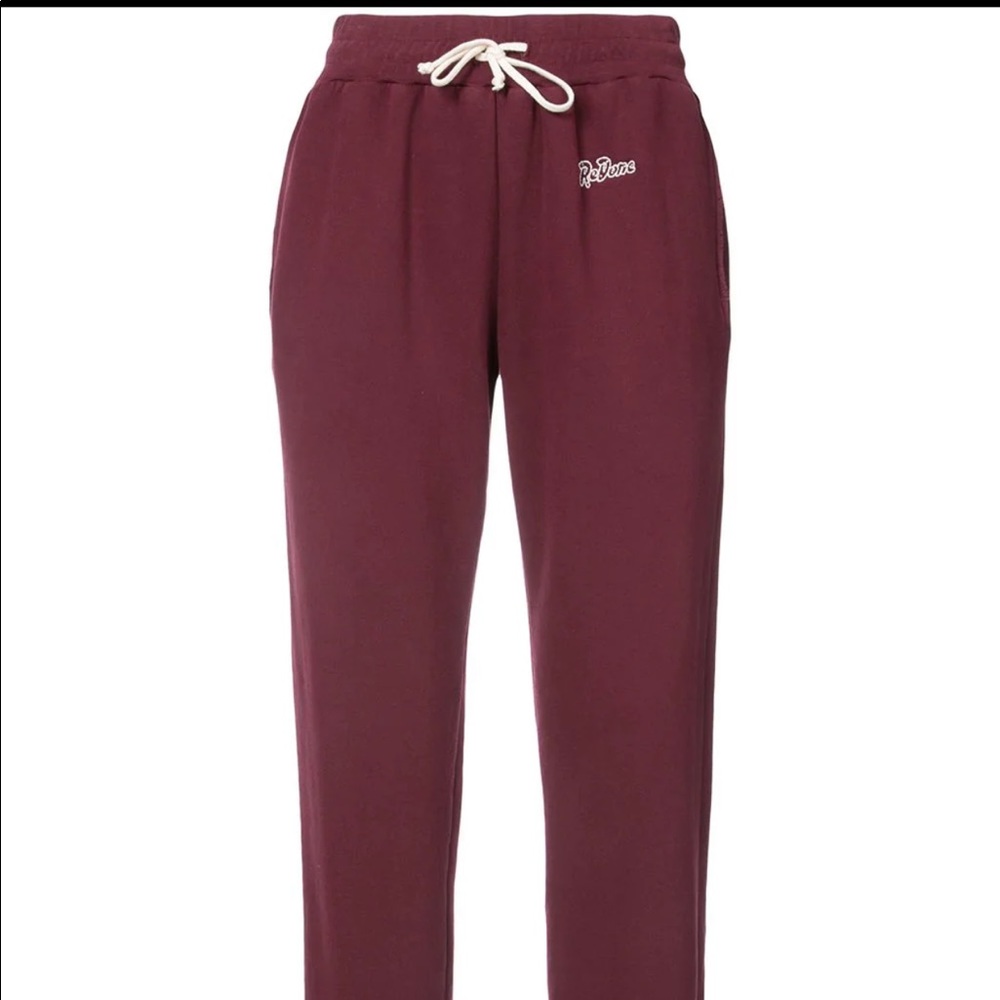 REDONE Burgundy sweatpant